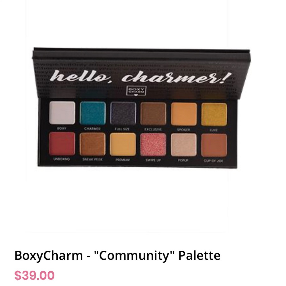 BOXY CHARM COMMUNITY PALETTE 🎨 BNIB 📦